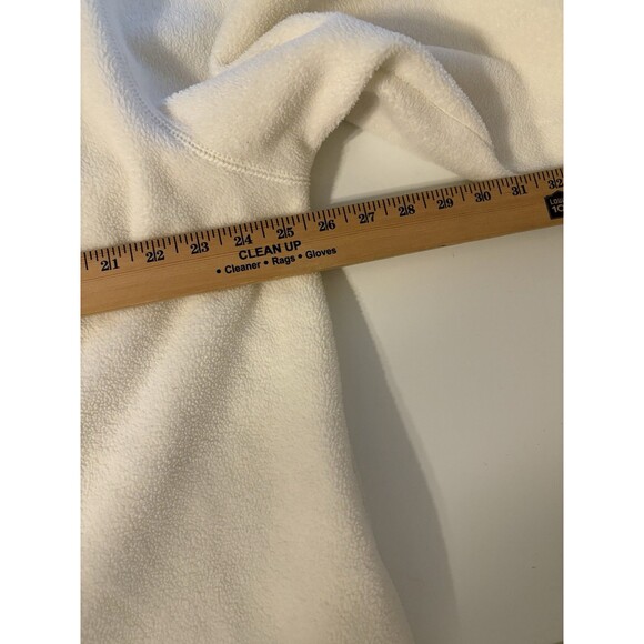 Vintage Disney Grumpy Fleece Hoodie Pullover XL Snow White Dwarf Sherpa Cream - Picture 8 of 11